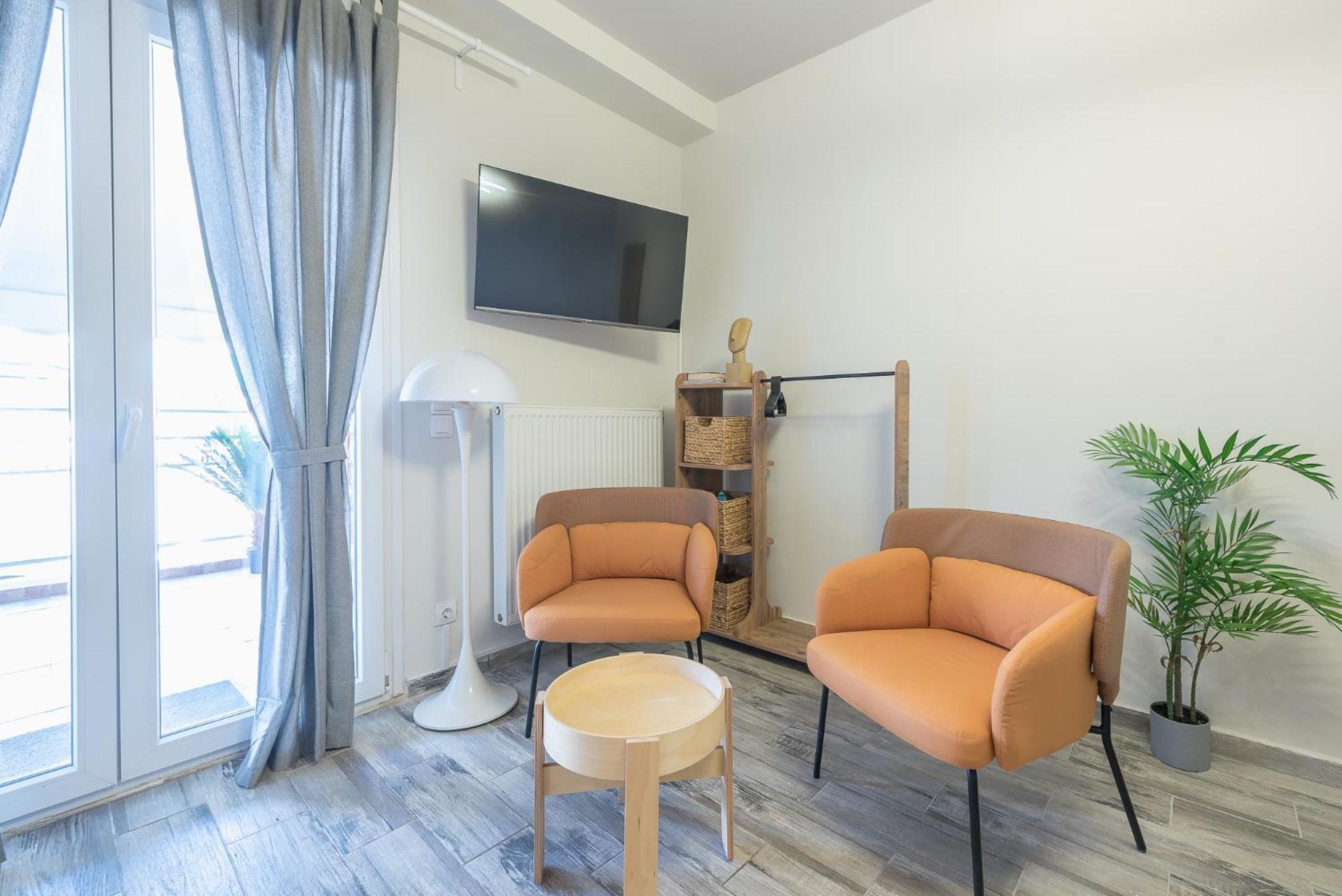Sunny Studio With Starlight Balcony アテネ エクステリア 写真